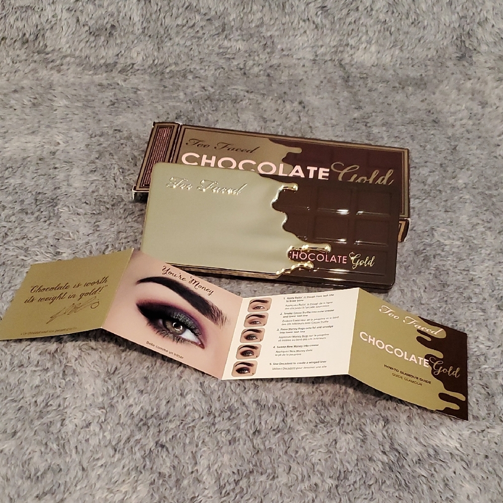 Too Faced Chocolate Gold Eyeshadow Palette. - Picture 3 of 5